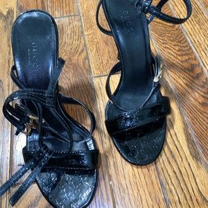 Vintage Gucci black heels
